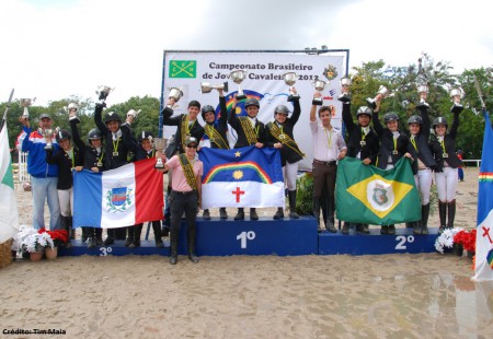 Finais por Equipe no CBS Jovens Cavaleiros